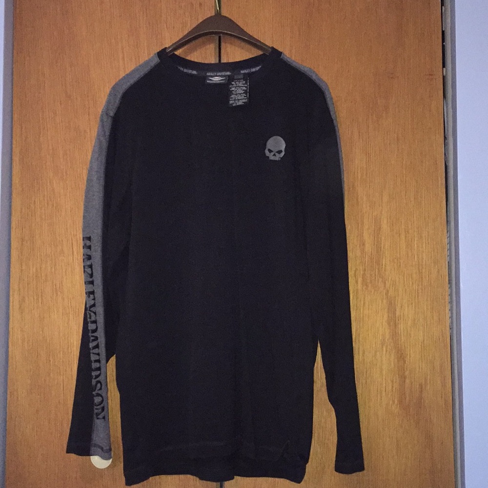 Harley Davidson skull shirt
